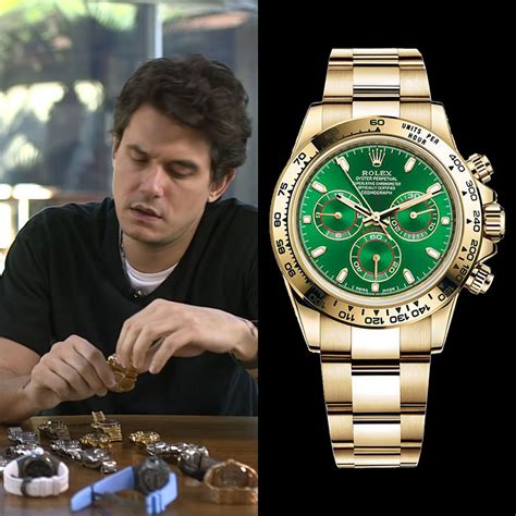 john mayer watches collection|john mayer rolex discontinued.